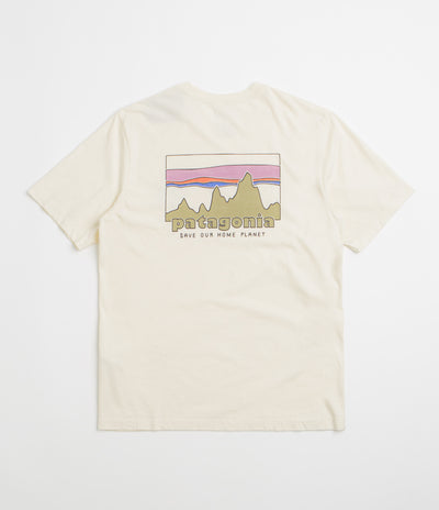 Patagonia 73 Skyline T-Shirt in Undyed Natural