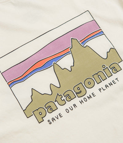 Patagonia 73 Skyline T-Shirt in Undyed Natural