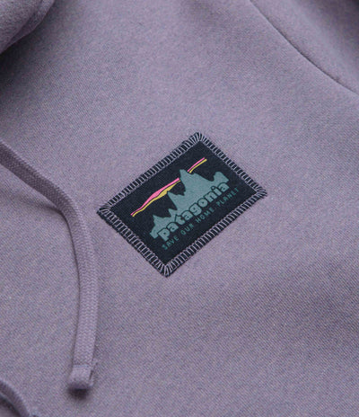 Patagonia 73 Skyline Uprisal Hoodie - Concrete Purple