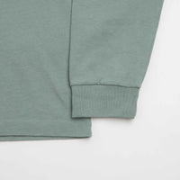 Patagonia 95 Oval Logo Pocket Long Sleeve T-Shirt in Cover Green thumbnail