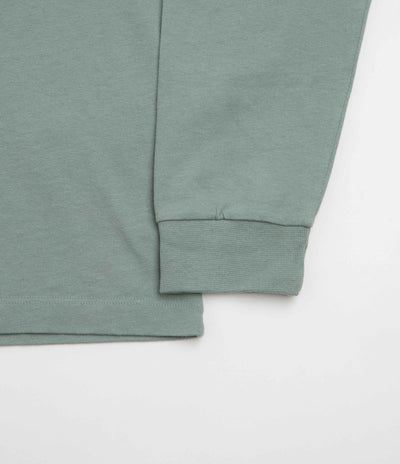 Patagonia 95 Oval Logo Pocket Long Sleeve T-Shirt in Cover Green
