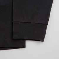 Patagonia 95 Oval Logo Pocket Long Sleeve T-Shirt - Ink Black thumbnail