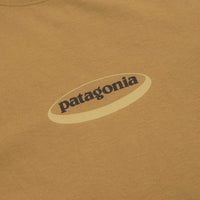 Patagonia 95 Oval Logo T-Shirt in Bobcat Brown: Sunshine thumbnail