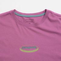 Patagonia 95 Oval Logo T-Shirt - Faded Magenta thumbnail