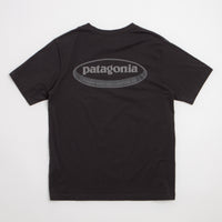 Patagonia 95 Oval Logo T-Shirt - Ink Black thumbnail