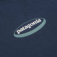 Patagonia 95 Oval Logo T-Shirt - New Navy: Kaleido thumbnail