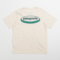 Patagonia 95 Oval Logo T-Shirt - Undyed Natural thumbnail
