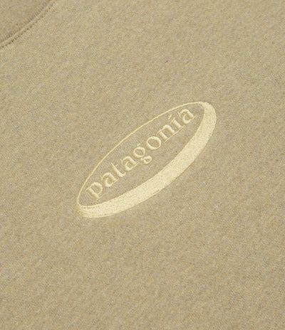 Patagonia 95 Oval Logo Uprisal Crewneck Sweatshirt - Bobcat Brown