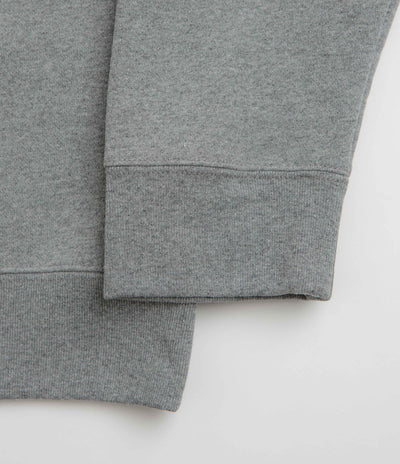 Patagonia 95 Oval Logo Uprisal Crewneck Sweatshirt in Gravel Heather