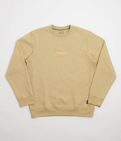 Patagonia 95 Oval Logo Uprisal Crewneck Sweatshirt - Lynx Tan