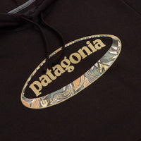 Patagonia 95 Oval Logo Uprisal Hoodie - Den Brown: Heliotropic thumbnail