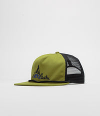 Patagonia Airfarer Cap in Berm Logo: Graze Green