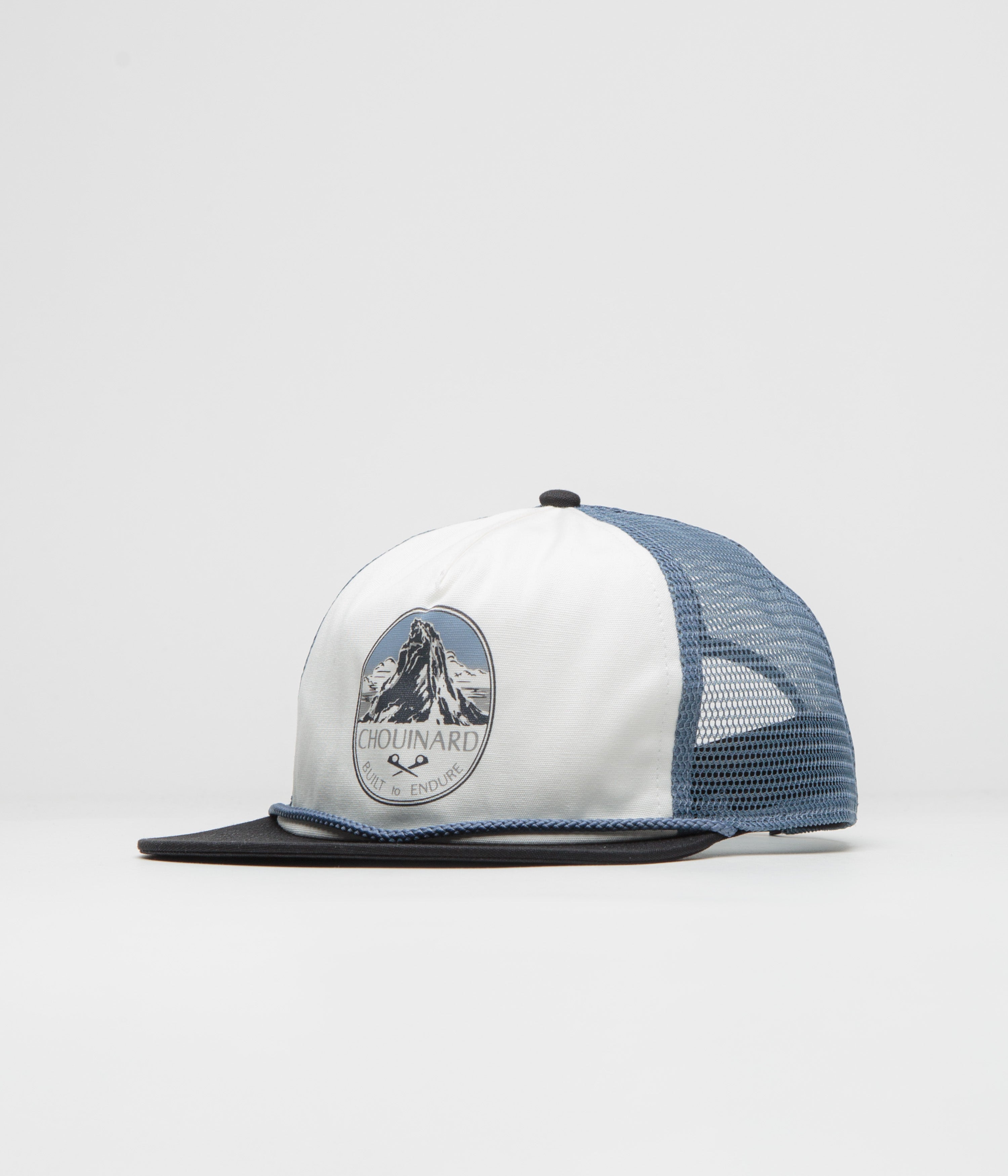 Patagonia Airfarer Cap in Chouinard Crest: Birch White
