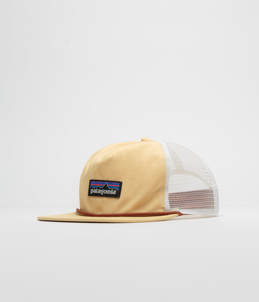 Patagonia Airfarer Cap in P-6 Label: Beeswax Tan