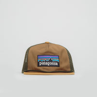 Patagonia Airfarer Cap in P-6 Logo: Deer Brown thumbnail
