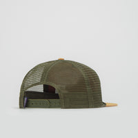 Patagonia Airfarer Cap in P-6 Logo: Deer Brown thumbnail