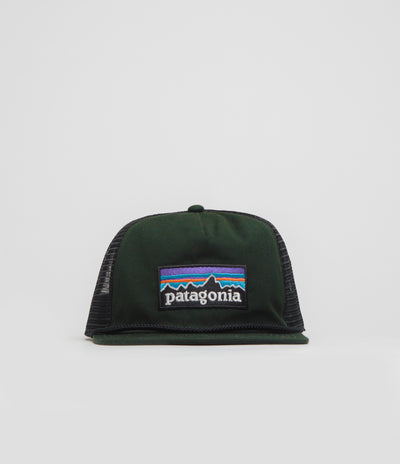 Patagonia Airfarer Cap in P-6 Logo: Old Growth Green