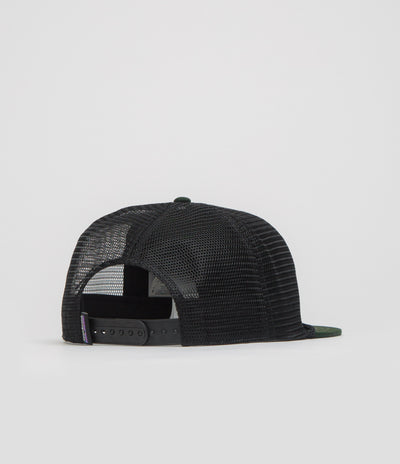 Patagonia Airfarer Cap in P-6 Logo: Old Growth Green