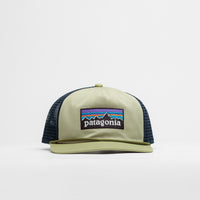 Patagonia Airfarer Cap in P-6 Logo: Weathered Stone thumbnail