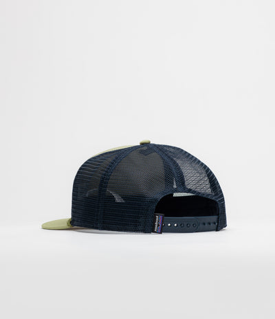 Patagonia Airfarer Cap in P-6 Logo: Weathered Stone