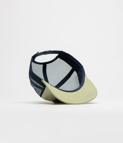 Patagonia Airfarer Cap in P-6 Logo: Weathered Stone