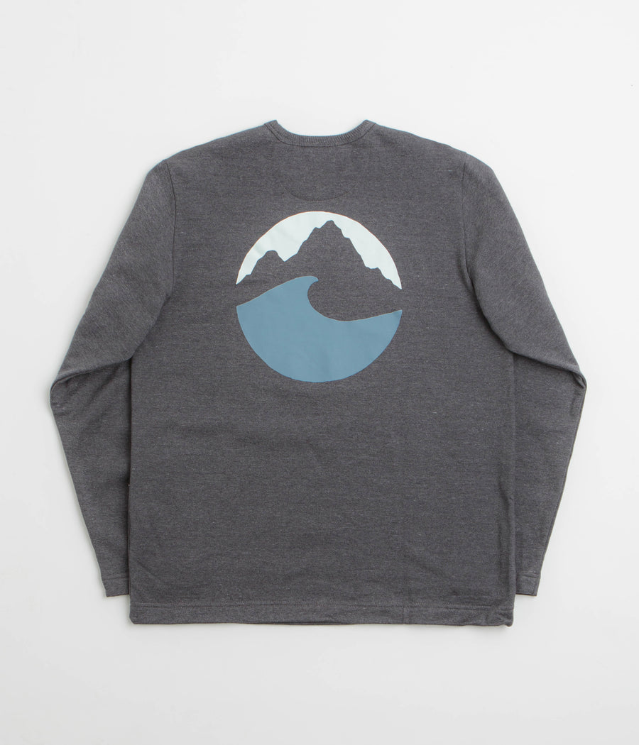 Patagonia Applied Imagination Wildrise Crewneck Sweatshirt in Ink Black