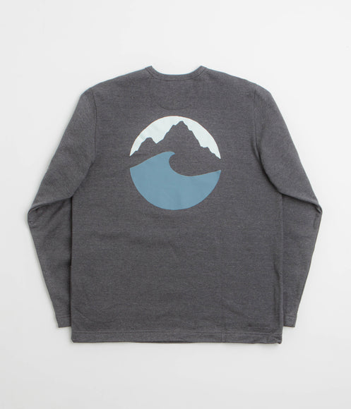 Patagonia Applied Imagination Wildrise Crewneck Sweatshirt - Ink Black