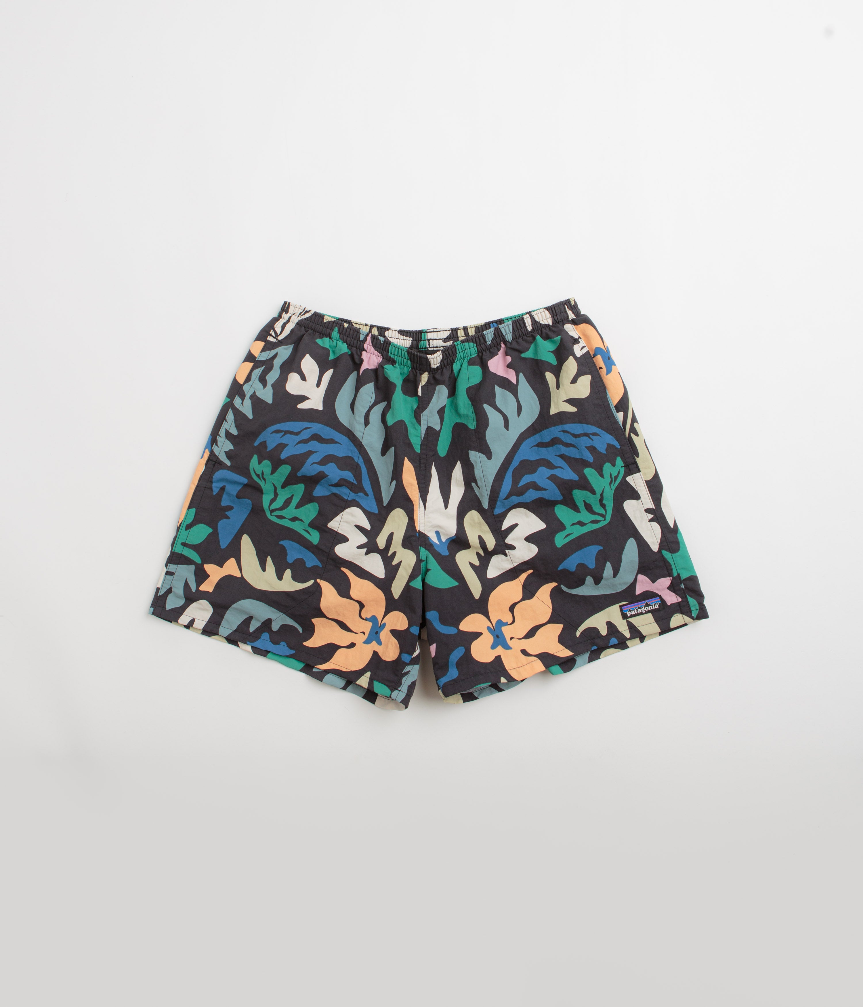 Patagonia Baggies 5" Shorts in Kaleido: Black