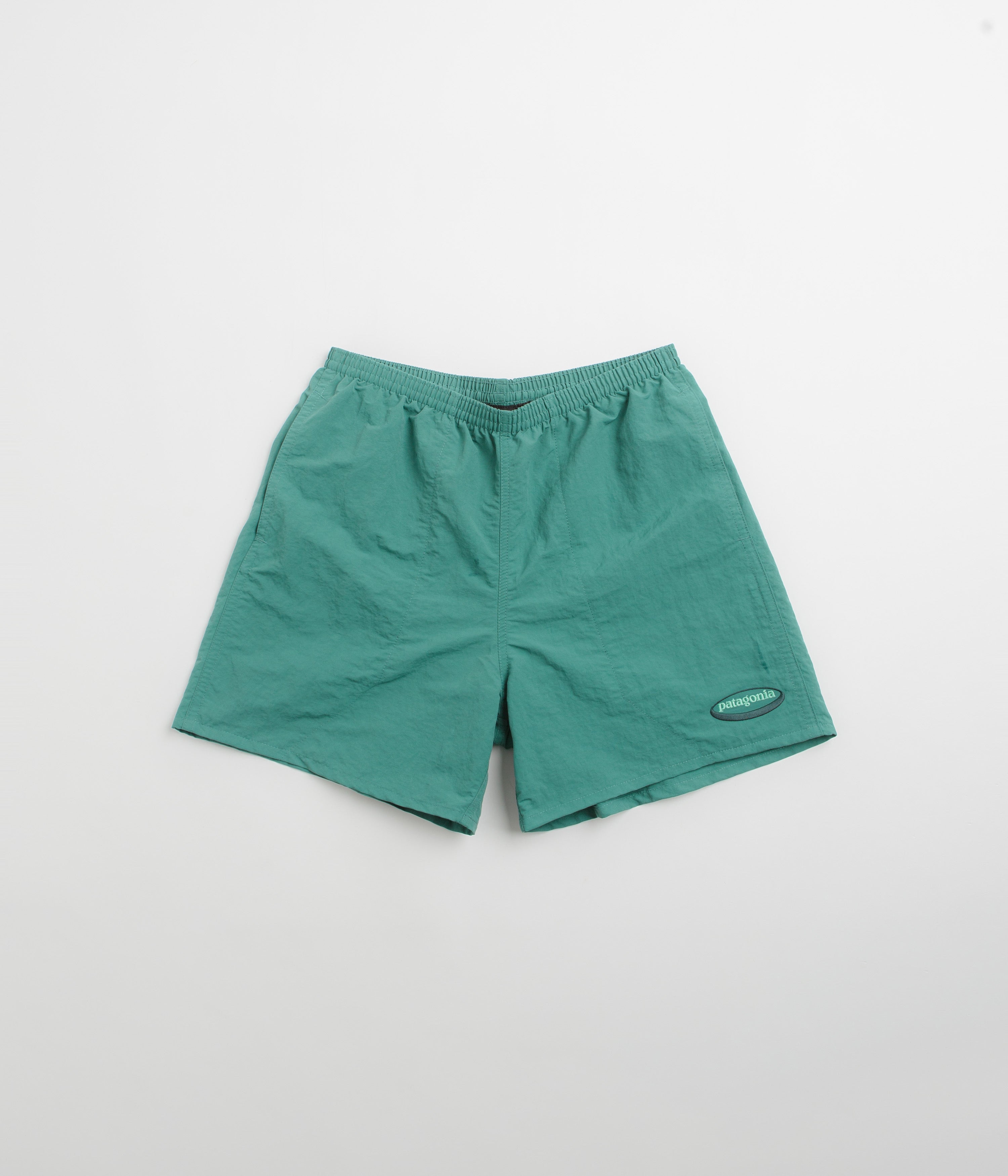 Patagonia Baggies 5" Shorts - 95 Oval Logo: Gem Green