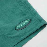 Patagonia Baggies 5" Shorts - 95 Oval Logo: Gem Green thumbnail