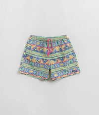 Patagonia Baggies 5" Shorts in High Hopes Geo: Salamander Green