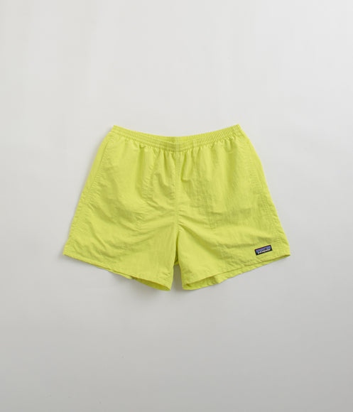 Patagonia Baggies 5 Shorts Phosphorus Green Flatspot