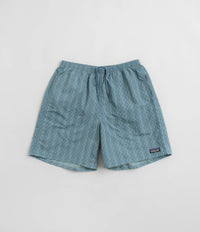 Patagonia Baggies Longs 7" Shorts in Kaleidoscope: Still Blue