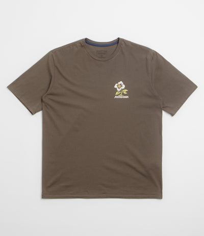 Patagonia Balance Organic T-Shirt - Peace Seeds: Marlow Brown