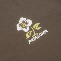 Patagonia Balance Organic T-Shirt - Peace Seeds: Marlow Brown thumbnail