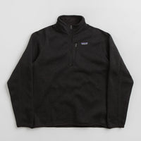 Patagonia Better Sweater 1/4 Zip Sweatshirt - Black thumbnail