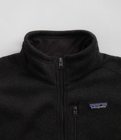 Patagonia Better Sweater 1/4 Zip Sweatshirt - Black