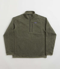 Patagonia Better Sweater 1/4 Zip Sweatshirt in Industrial Green