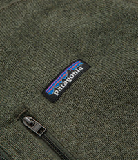 Patagonia Better Sweater 1 4 Zip Sweatshirt Industrial Green Flatspot