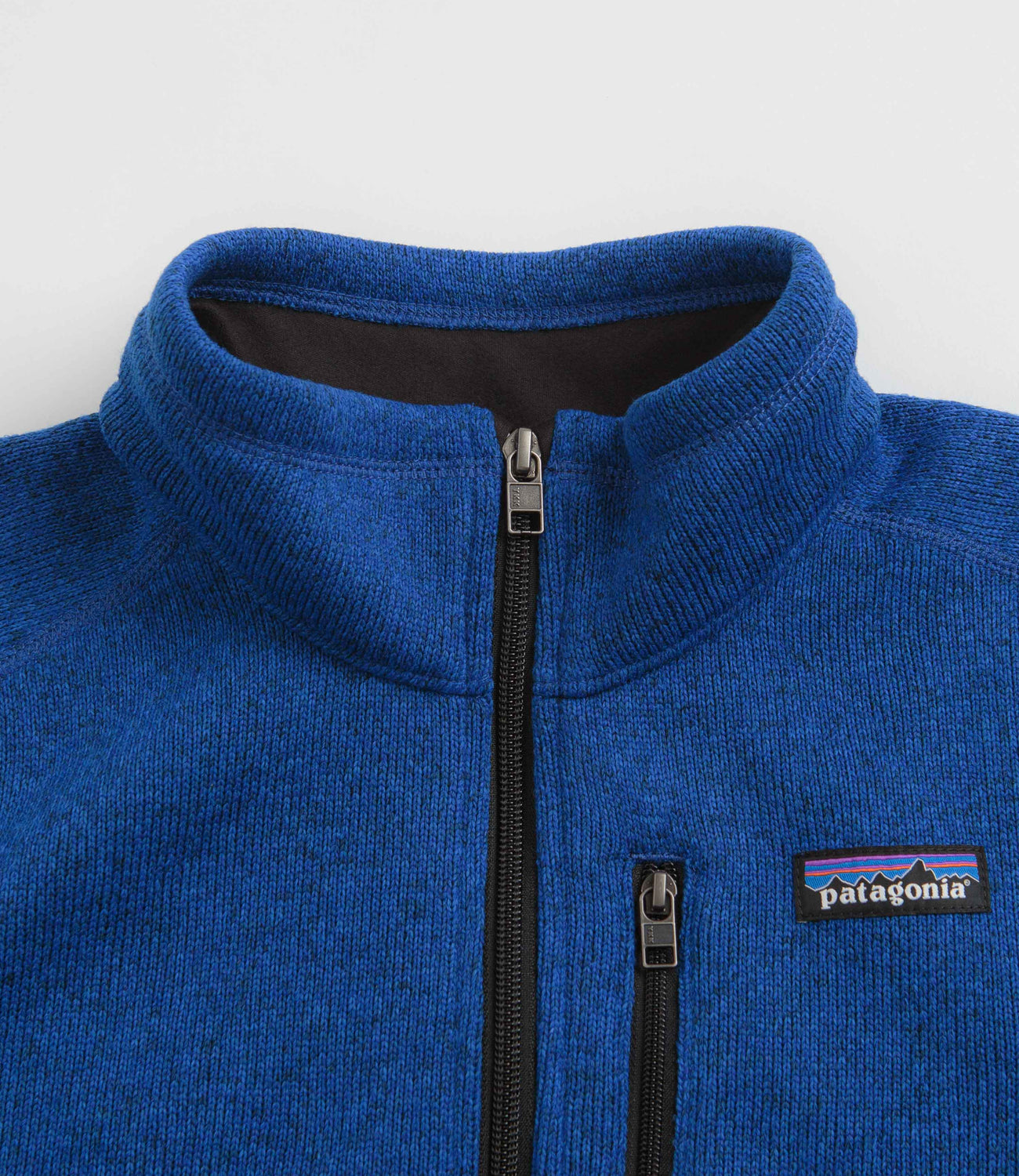 Blue patagonia clearance quarter zip