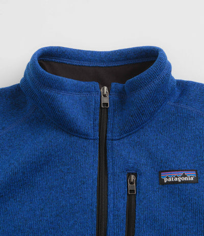 Patagonia Better Sweater 1/4 Zip Sweatshirt - Passage Blue