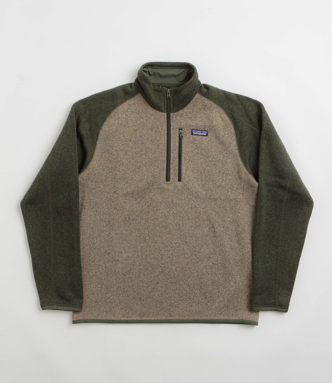 Patagonia Better Sweater 1 4 Zip Sweatshirt Seabird Grey Flatspot