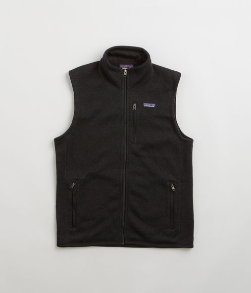 交渉可 Patagonia better sweater vest BLACK Patagonia Better Sweater Vest - Black | Flatspot