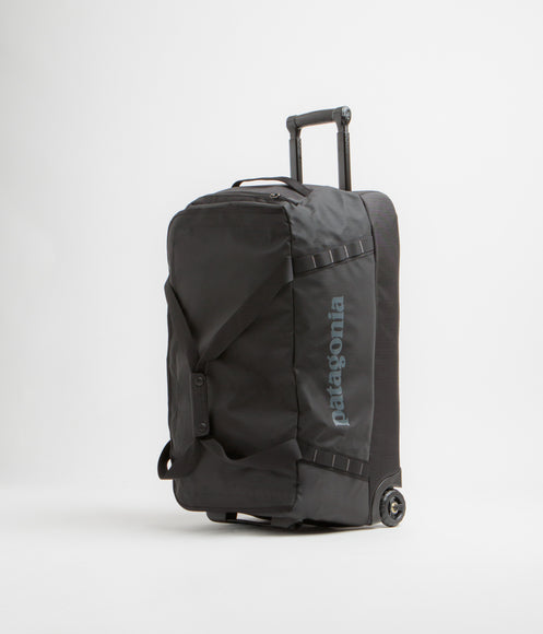 used patagonia black hole duffel Patagonia Black Hole Wheeled Duffel Bag 70L - Black - Order by 3pm for Free Next Day Delivery