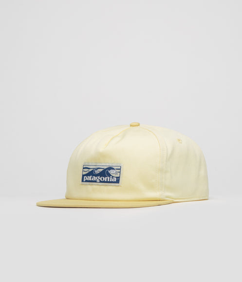 Patagonia Boardshort Label Funfarer Cap - Buttercup Yellow