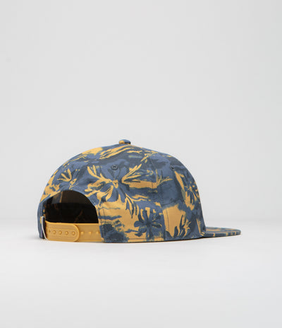 Patagonia Boardshort Label Funfarer Cap in Cliffs and Waves: Utility Blue