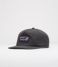 Patagonia Boardshort Label Funfarer Cap in Ink Black