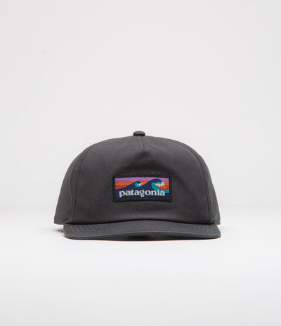Patagonia Boardshort Label Funfarer Cap in Ink Black