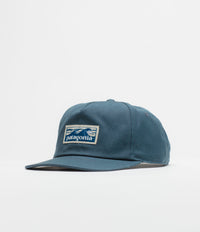 Patagonia Boardshort Label Funfarer Cap in Summit Blue