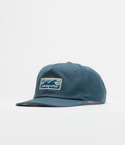 Patagonia Boardshort Label Funfarer Cap - Summit Blue